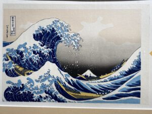Hokusai famous wave