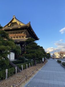 Temples and city